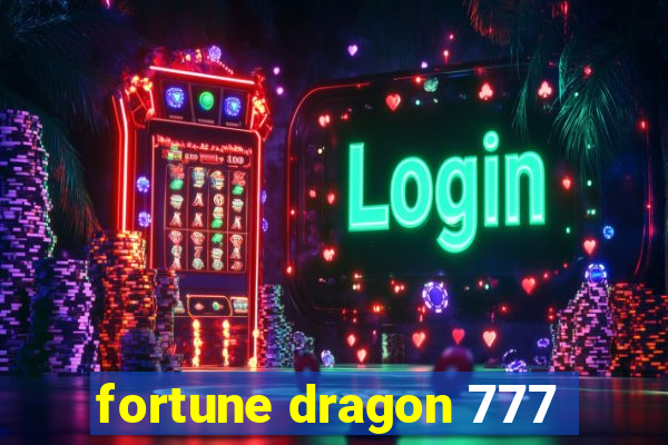 fortune dragon 777